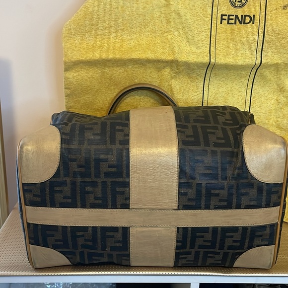 Fendi Zucca Boston Bag - Picture 13 of 16